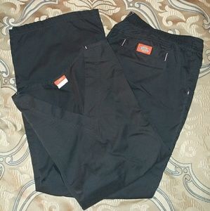 Dickies Black Scrub Set size Large